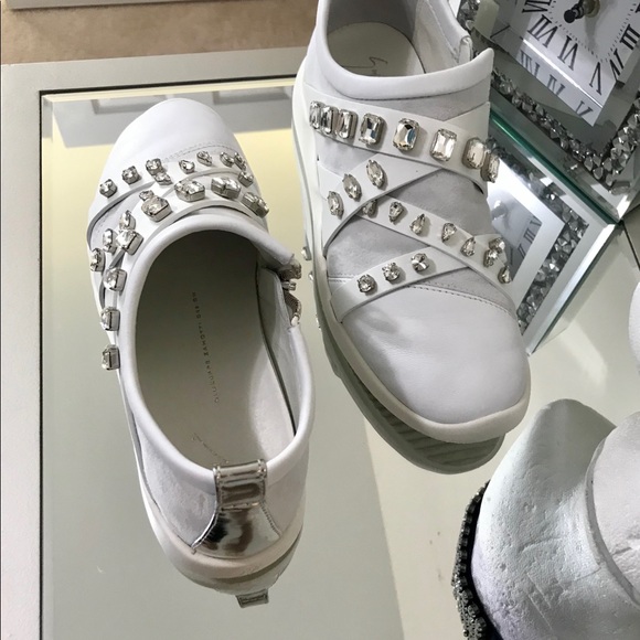 Giuseppe Zanotti Jeweled Sneakers - Picture 7 of 8